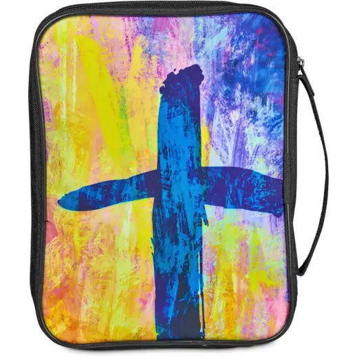 Hoppla Faith Bible Book Bag With Carry Handle Back